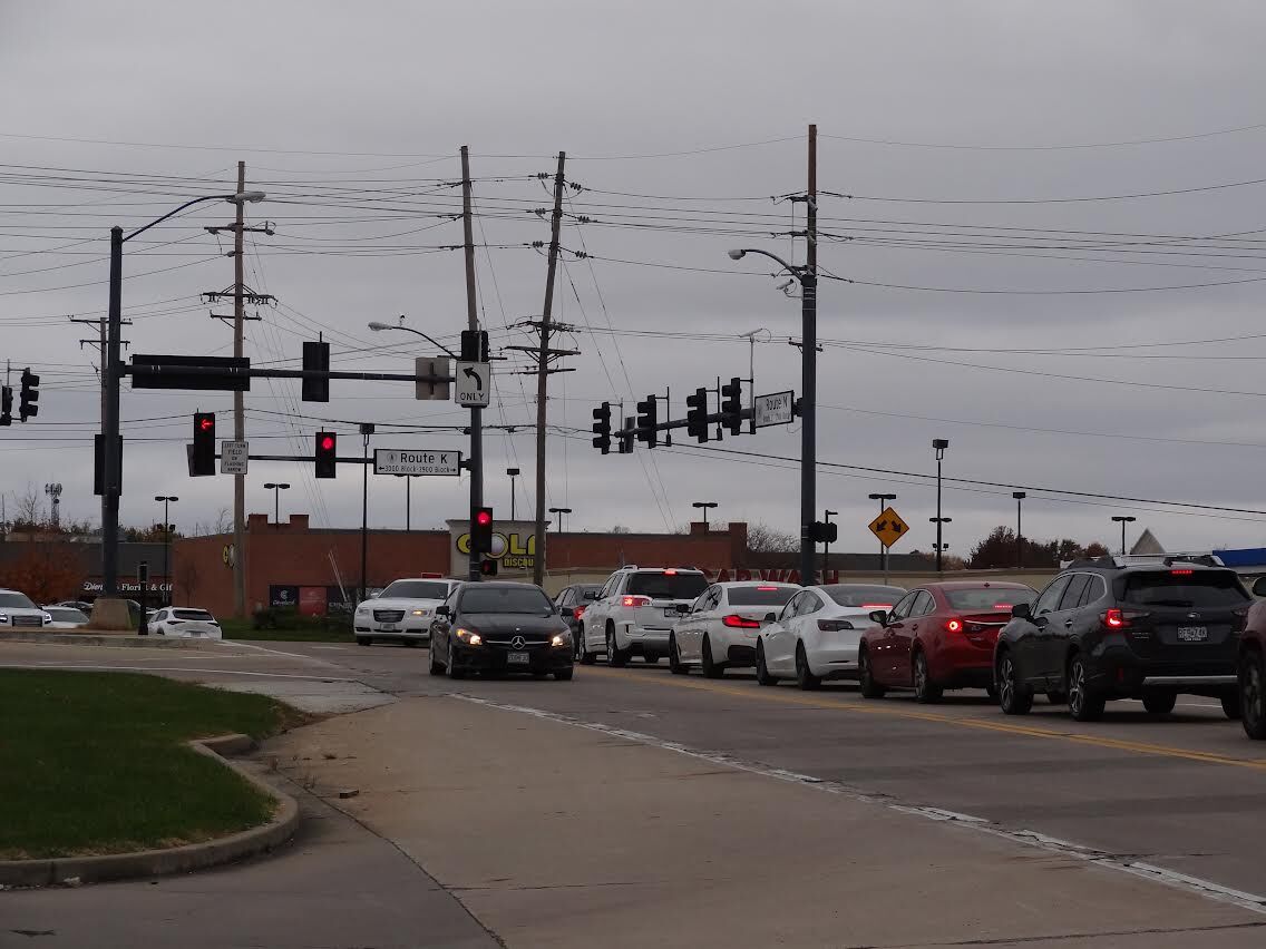 Intersection of Hwy. K and Route N